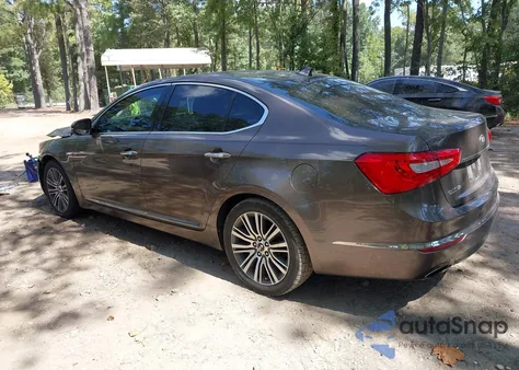 2014 Kia Cadenza Premium from USA, damaged, VIN KNALN4D74E5119626